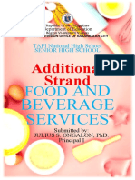 Additional Strand Cover - FOOD & BEVERAGES