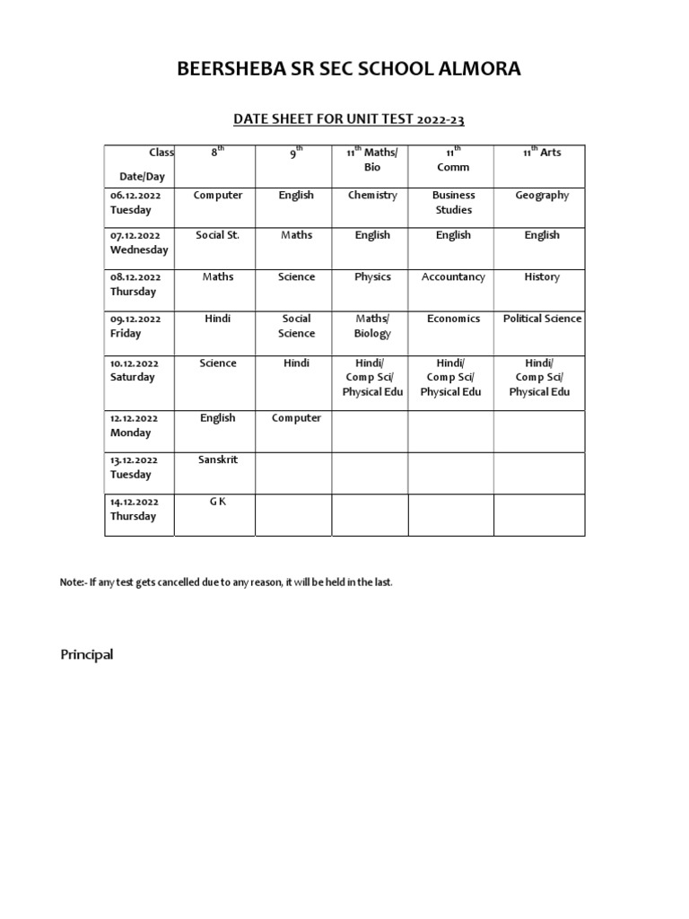 datesheet-8-9-11-unit-test-2022-23-pdf