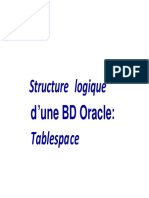 Cours Tablespace AdminBDOracle