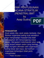 Teknik Penyusunan Rencana Strategik by Asep Sudrajat