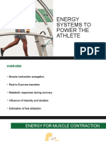 Energy Systems To Power The Athlete