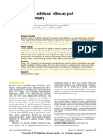 Long-Term Nutritional Follow-Up Post Bariatric Surgery: Review