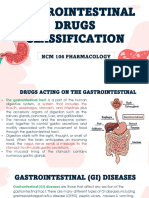 GI Drugs Classification Guide