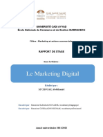 Le Marketing Digital - Rapport - S8
