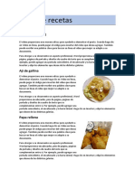 Libro de Recetas