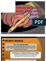 Masalah Bahasa Dan Komunikasi Kanak-Kanak Disleksia