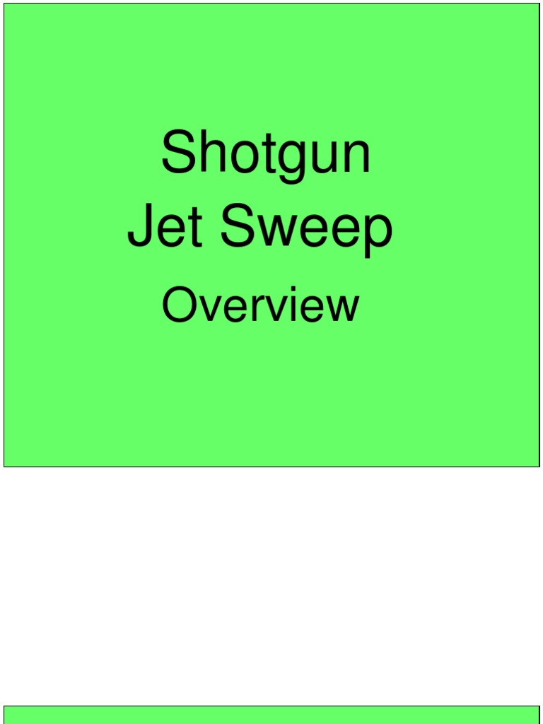 Shotgun Jet Sweep PDF Football Codes Sports Rules And Regulations