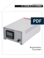 H-1334B & H-1334BA: Automatic Counter