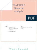 CHAPTER 2: Financial Analysis Ratios