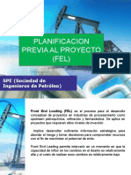 Planificacion Previa Al Proyecto (FEL) : SPE (Sociedad de Ingenieros de Petróleo)