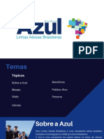 Azul Brandbook - Valores, Missão, Visão e Benefícios