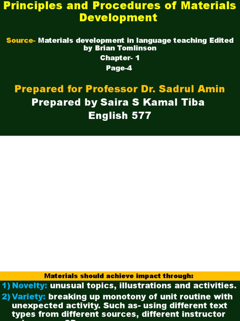 Ok Understanding Language Teaching Materials Development Yusnita