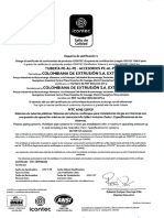 CP - Icontec Csc-Cer726239 Extrucol Tuberia y Accesorios Pealpe