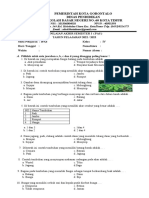 Soal PTS Ipas Kelas 4 2022 SMS 1 KM