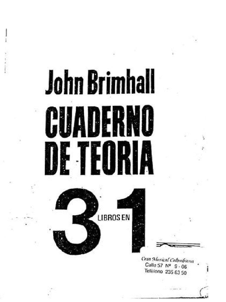 Cuaderno de Toria 3 en 1 PDF