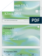 Komponen DSA Dan Aplikasi Klinik DSA