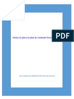 Mettez en Place Un Plan de Continuité D'activité (PCA) : Cours Préparé Par GBEGBE KILOKO Fred Julus Paterson