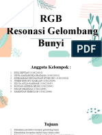 RGB Resonasi Gelombang Bunyi: Kelompok Tr46D