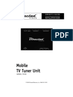 Directed Video TV-100 Tuner Installation Manual