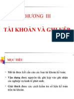 Chuong 3 - Tài Khoản Và Ghi Kép