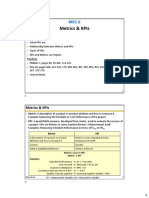 MEC-6 Metrics & KPIs