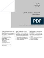 2019 Nissan ConnectF Navigation Manual
