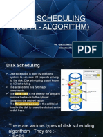 Disk Scheduling (Scan - Algorithm)