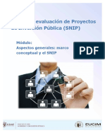 Gestión y evaluación de Proyectos de Inversión Pública 2