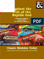 Classic Modules Today N1 Against The Cult of The Reptile God (5e)