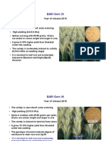 Wheat Variety Picture Released in 2010-11 [Compatibility Mode]
