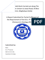 Field Report - B.Sc. 5th Sem - 2022