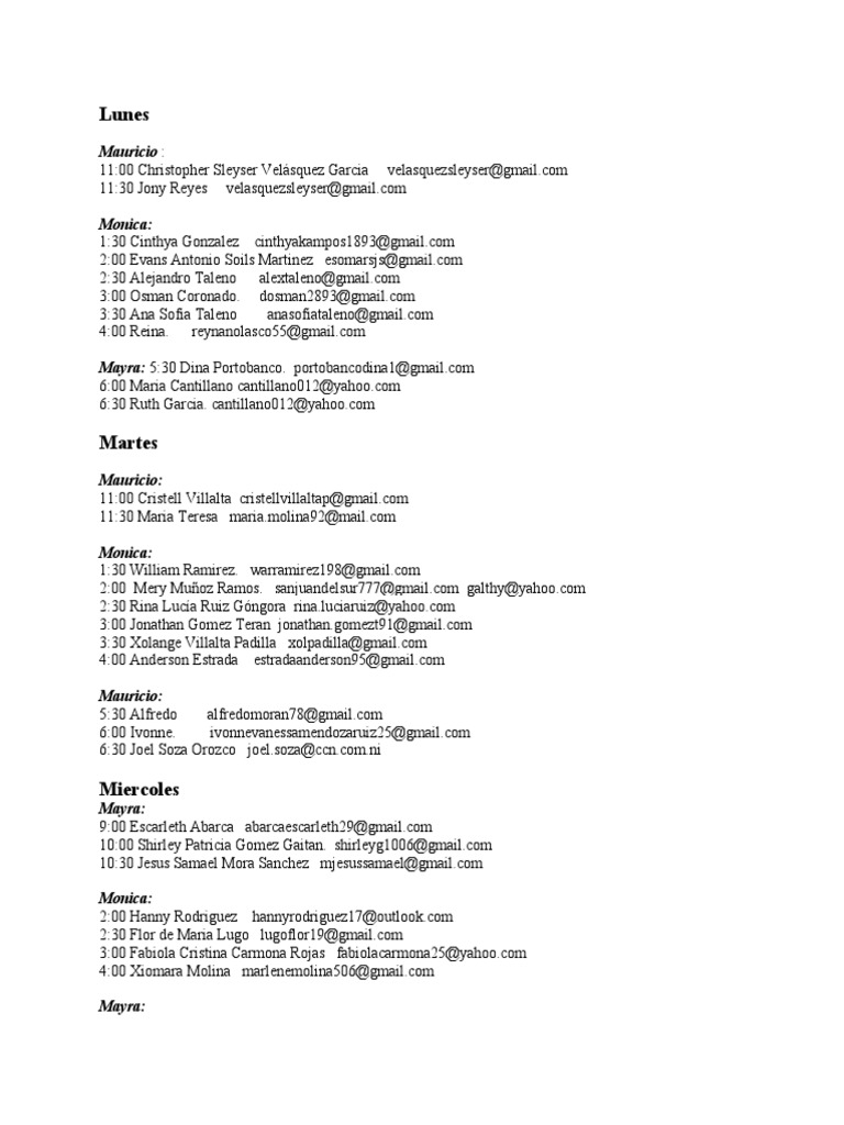 Adult placement schedule pdf