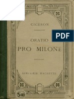 Ciceron Oratio Pro Milone