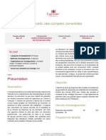Diagnostic Des Comptes Consolidés - 2