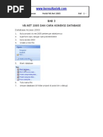 Download 3 Vbnet Dan Cara Koneksi Database by Hussein Amb SN61593770 doc pdf