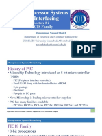 PIC18 Microcontroller Family Features and Applications