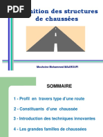 Structure des chaussées routières | PDF | Béton | Ingénierie civile