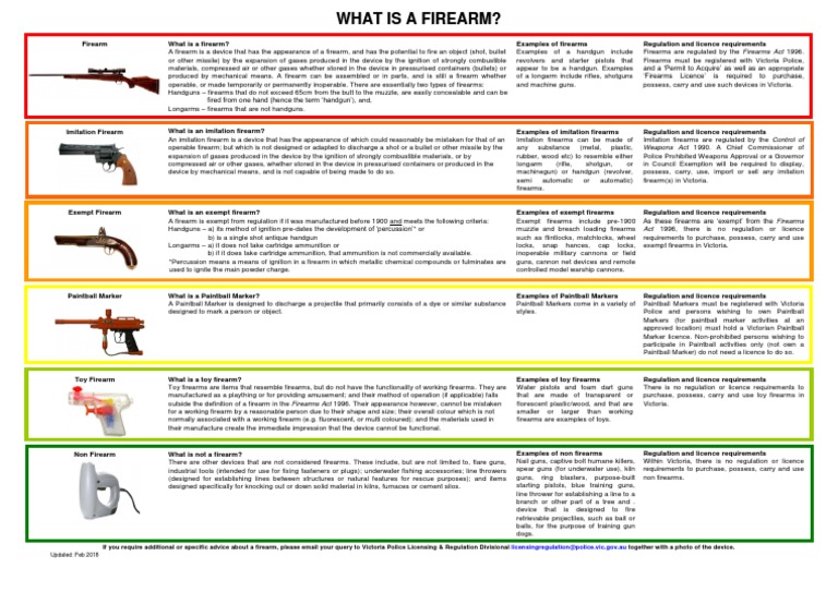 What Is A Firearm V 1 1 3 PDF Firearms Handgun