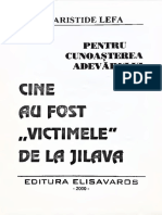 Cine Au Fost Victimele de La Jilava (1940) - Aristide Lefa