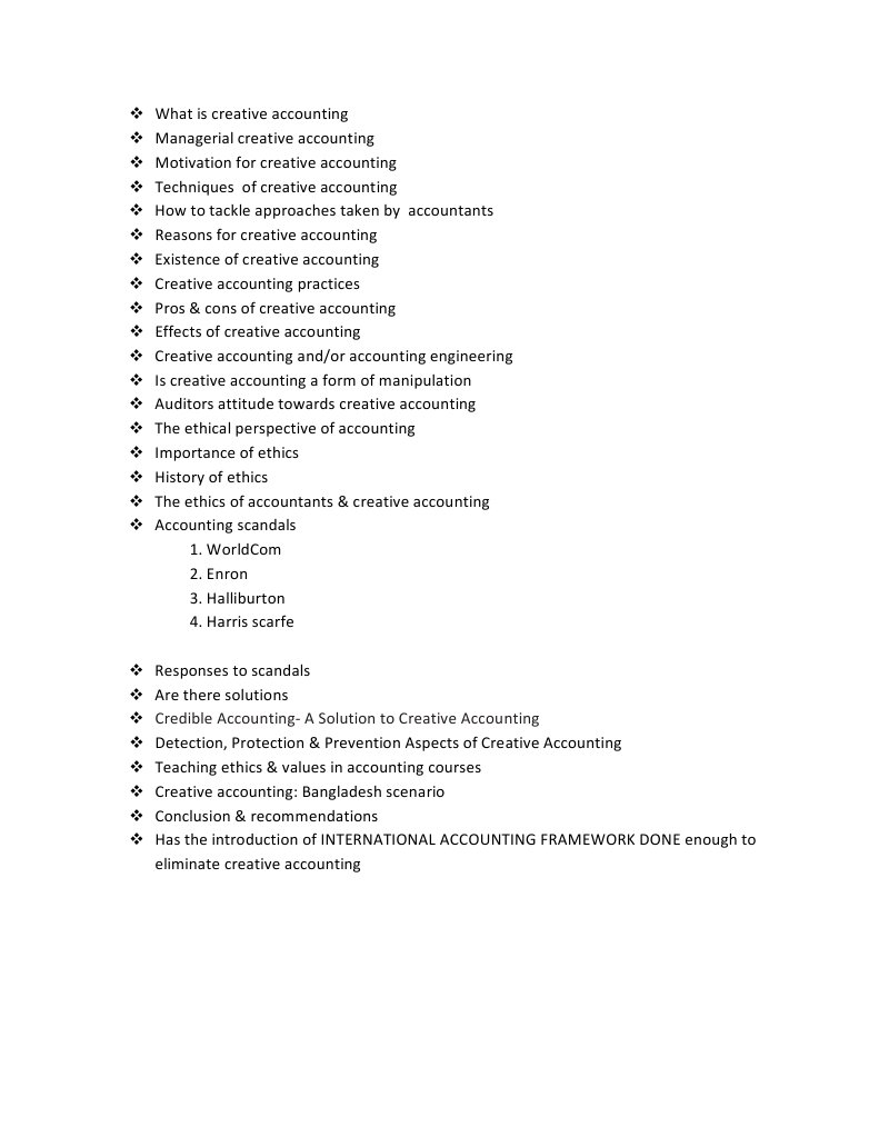 Understanding Creative Accounting Practices | PDF | Accounting ...