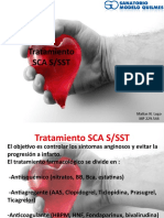Tratamiento antiagregante en SCA S/SST