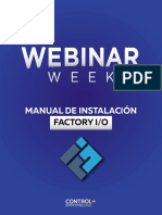Manual de Instalación de Factory Io - Webinar Week 2022