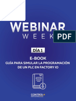 E-Book Guía para Simular La Programación de Un PLC en Factory IO - WEBINAR WEEK 2022 - Control+