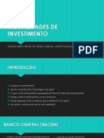 Aula Ed. FInanceira - TESOURO DIRETO - Modalidades de Investimento