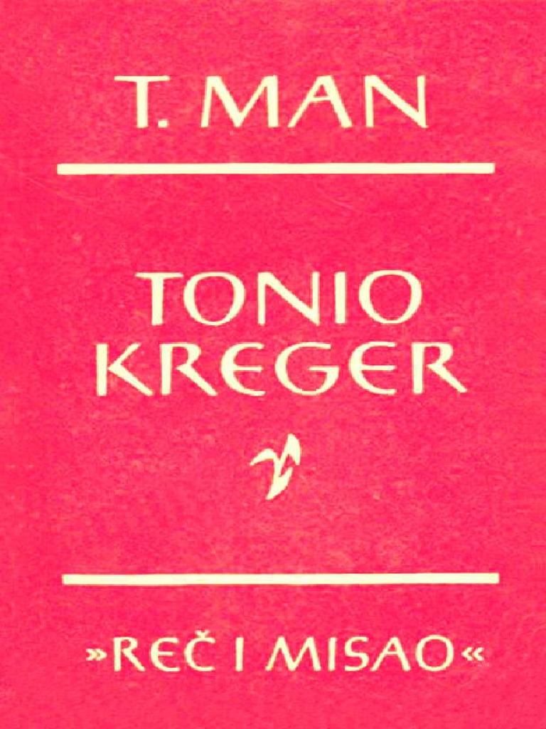 Thomas Mann - TONIO KREGER | PDF