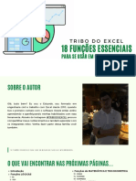 18 Funções Essenciais para Excel
