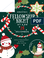 Red Green Colorful Funny Christmas Party Invitation (1)