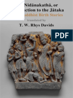 Introduction To The Jatakas - Rhys Davids