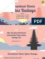 Komunikasi Lintas Budaya