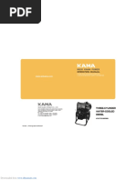 KAMA KM376AG Operation Manual